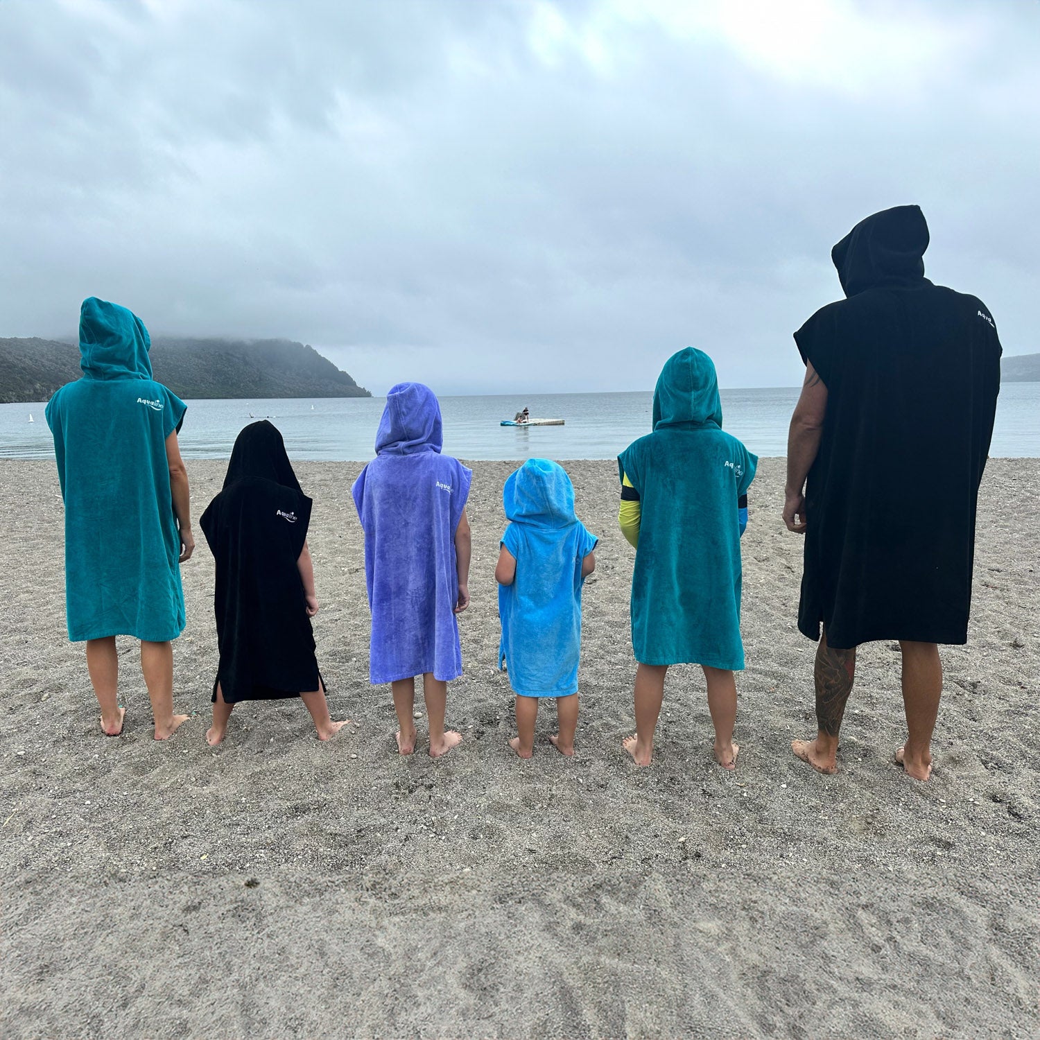 Kids Hooded Towel Poncho