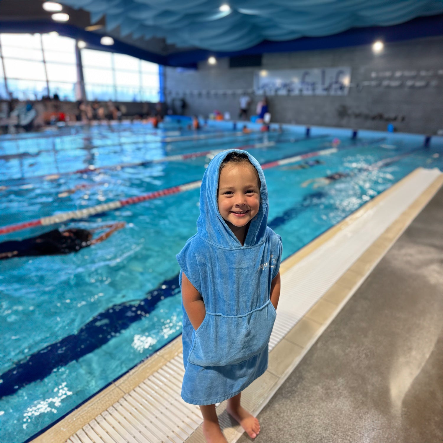 Toddlers Hooded Towel Poncho