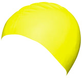 Aqualine Silicone Swimming Cap Neon Yellow