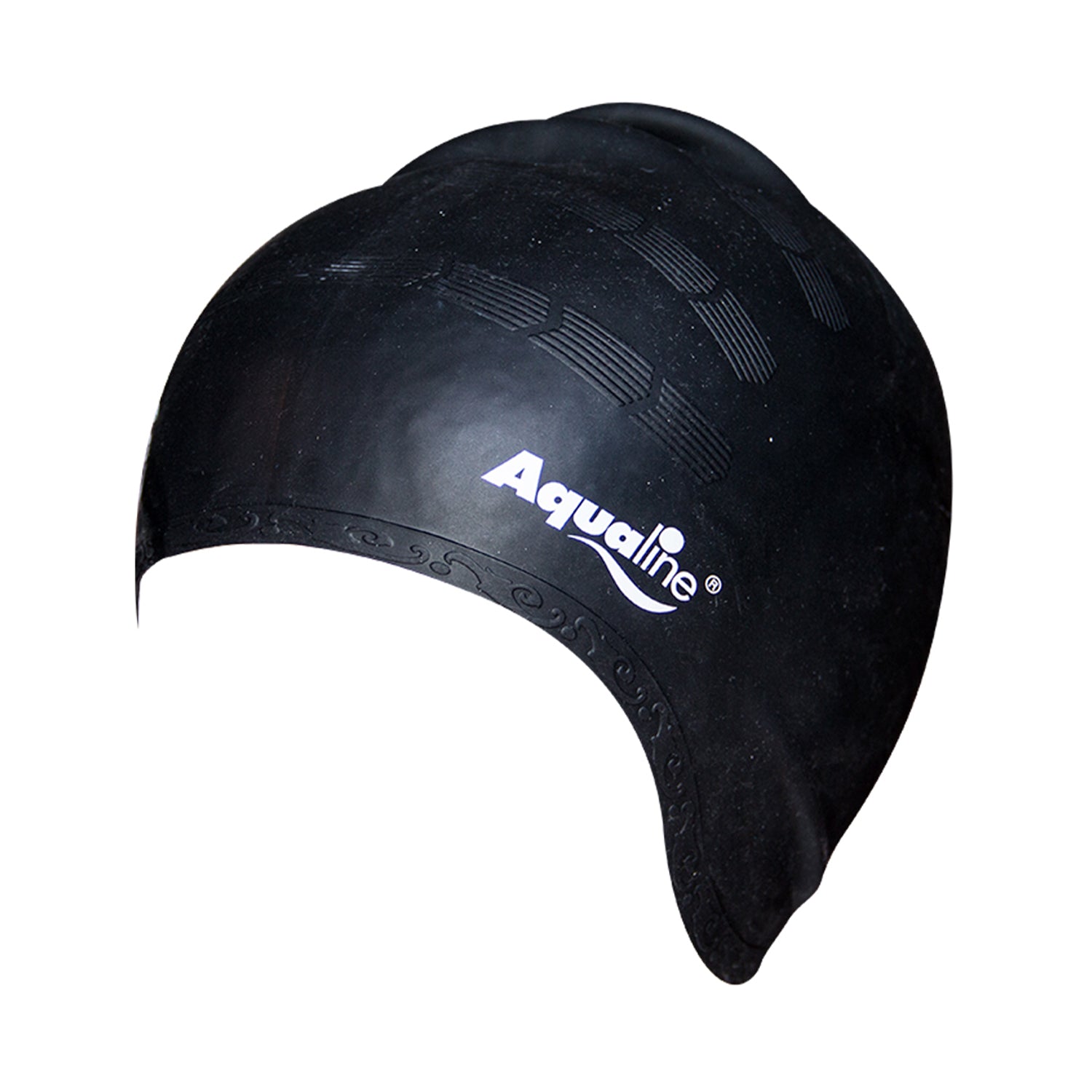 Aqualine Elite Long Hair Adult Silicone Swim Cap