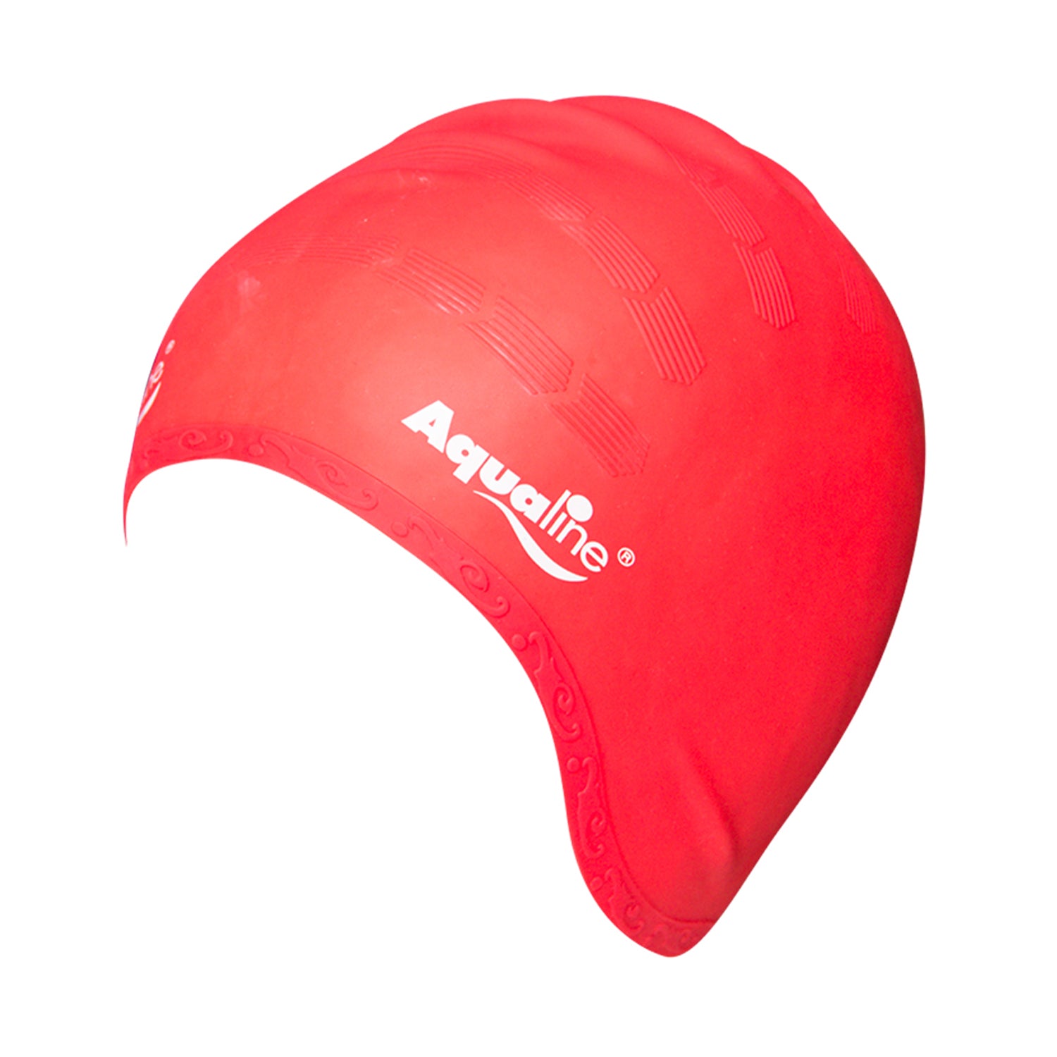 Aqualine Elite Long Hair Adult Silicone Swim Cap