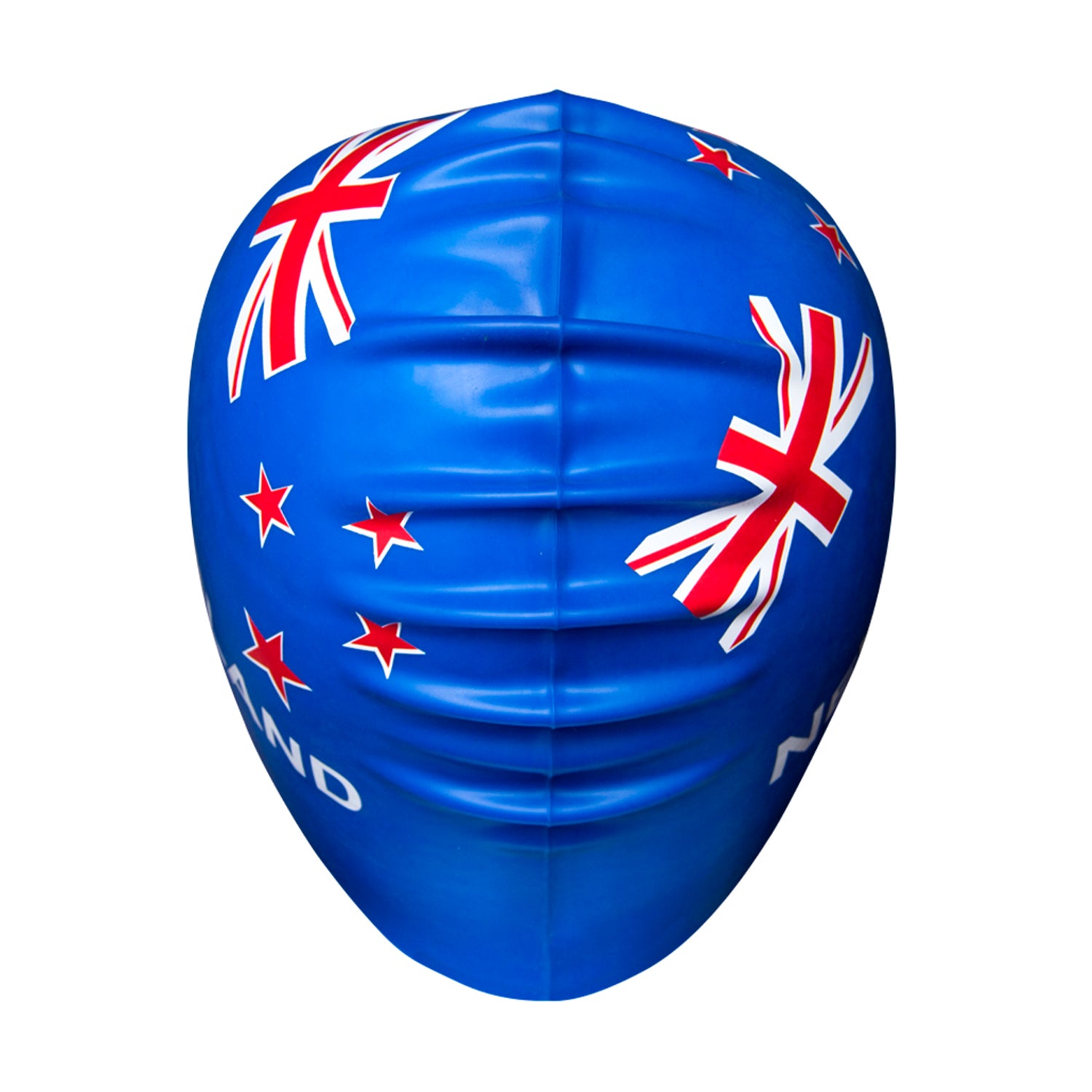 Aqualine NZ Flag Silicone Adult Swim Cap