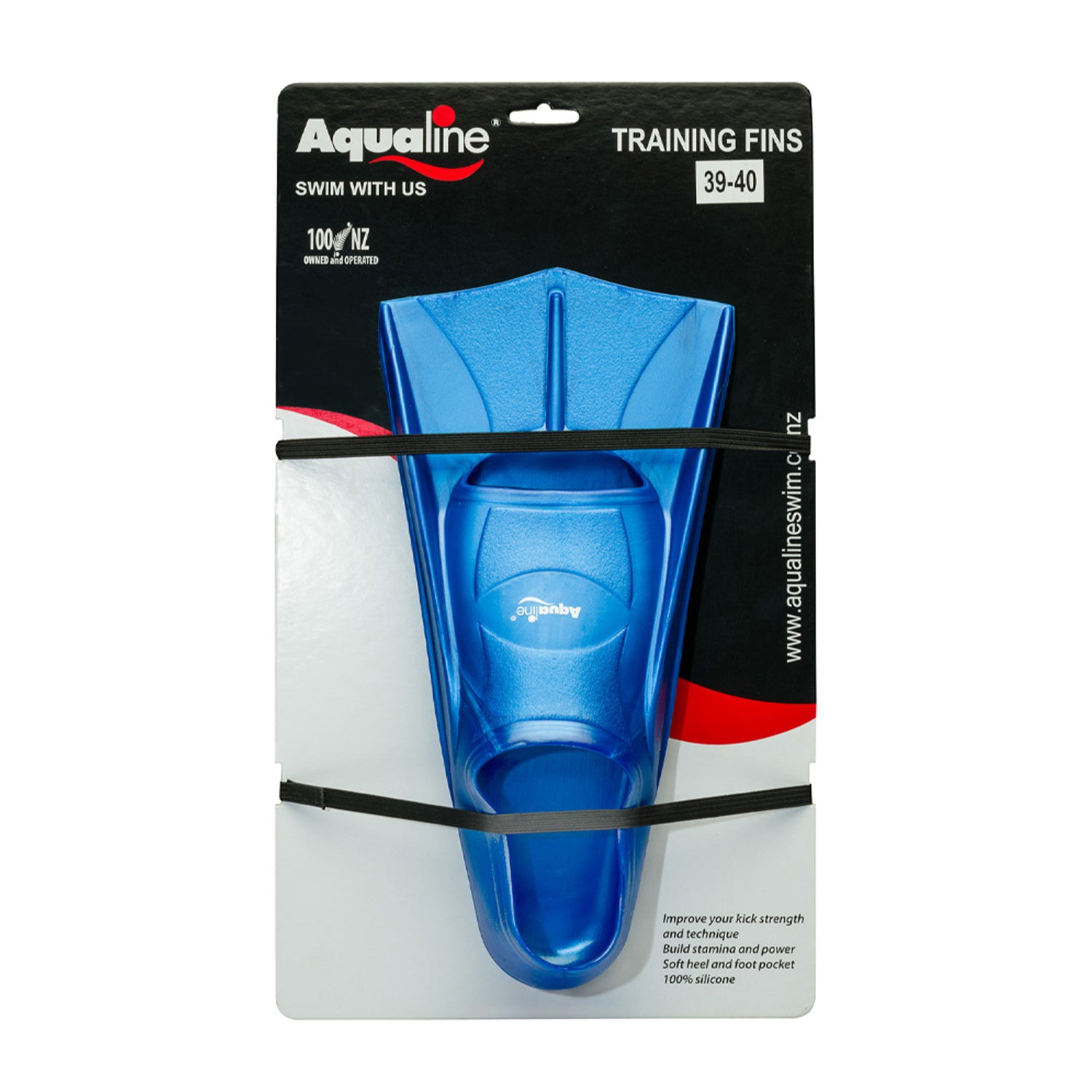 Aqualine Short Training Swim Fins