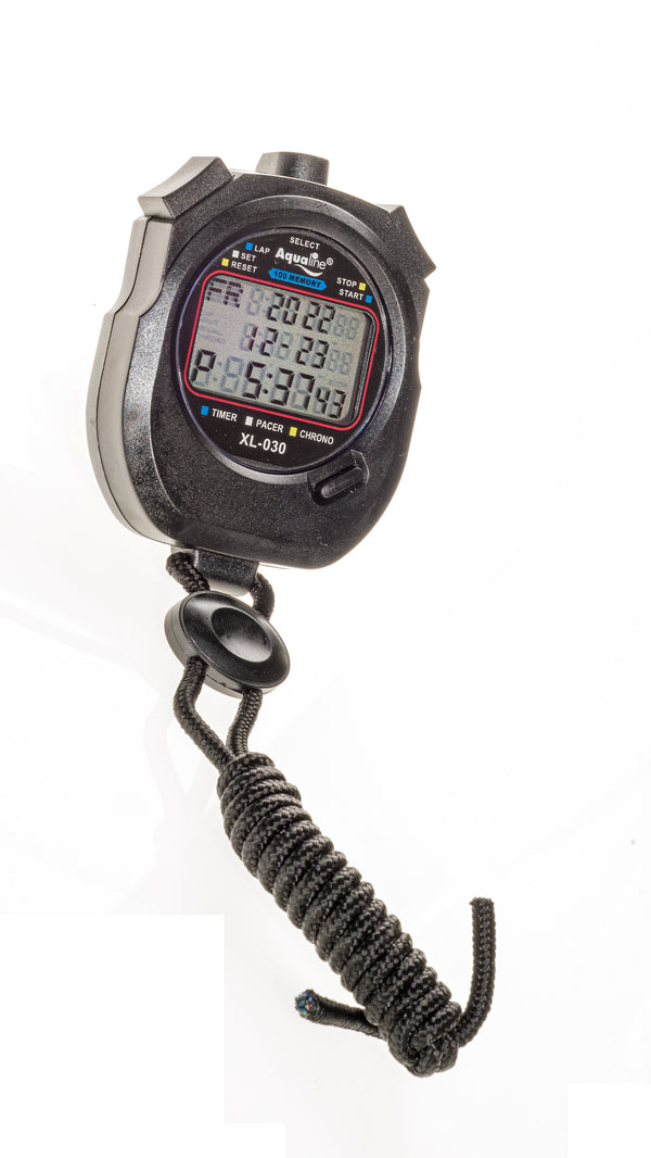 Aqualine Digital Stopwatch - 100 Memory