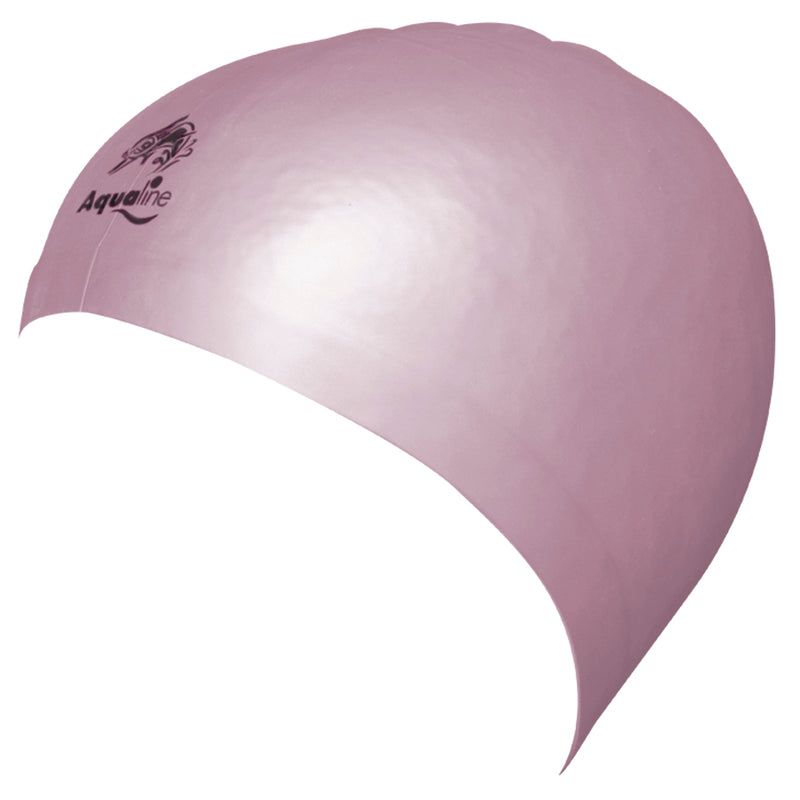 Aqualine Hydra-Seamless Silicone Swimming Caps Light Pink