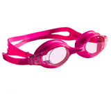 Aqualine Jellies Childrens Swimming Goggles Pink Frame and Stap with Pink Lens